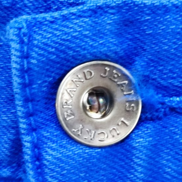 Lucky Brand Jeans Riley Short blue coloured women's size 4/27 - Picture 10 of 15